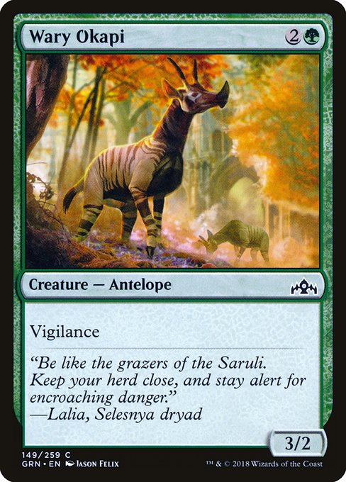 GRN: Wary Okapi