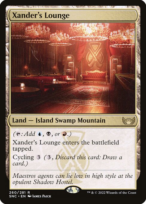 SNC: Xander's Lounge