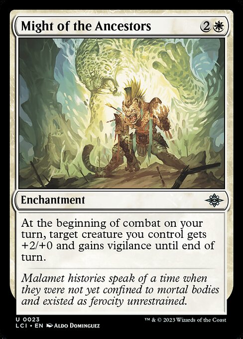 LCI: Might of the Ancestors (Foil)