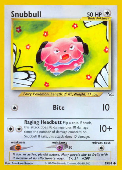 Snubbull 55/64 Unlimited Neo Revelation