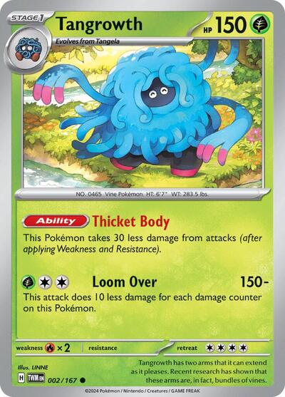 TWM: Tangrowth (Reverse Holofoil)