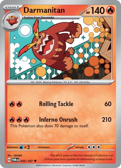 TWM: Darmanitan (Reverse Holofoil)