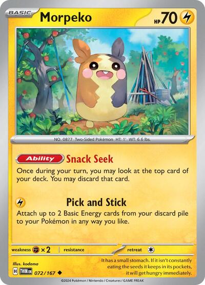 TWM: Morpeko (Reverse Holofoil)