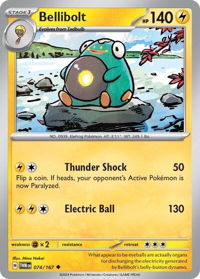 TWM: Bellibolt (Reverse Holofoil)