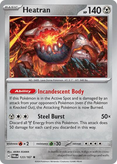 TWM: Heatran (Reverse Holofoil)