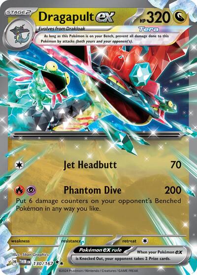 TWM: Dragapult ex - 130/167 (Holofoil)