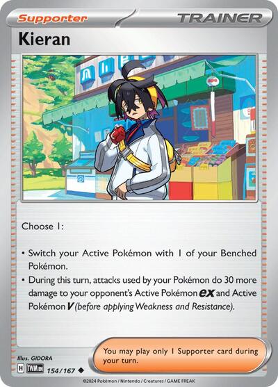 TWM: Kieran - 154/167 (Reverse Holofoil)