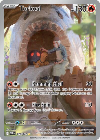 TWM: Torkoal - 172/167 (Holofoil)