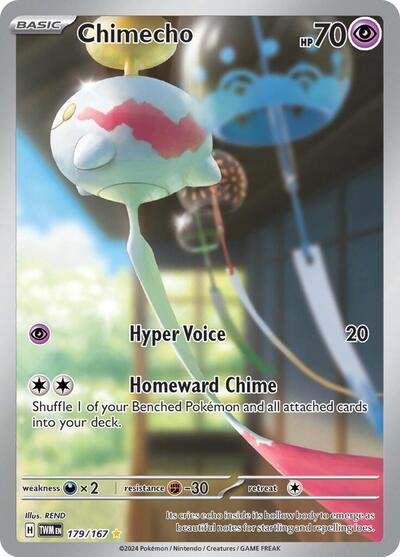 TWM: Chimecho - 179/167 (Holofoil)