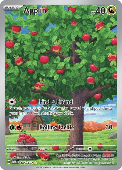 TWM: Applin - 185/167 (Holofoil)
