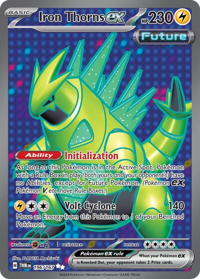 TWM: Iron Thorns ex - 196/167 (Holofoil)