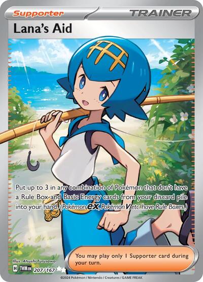 TWM: Lana's Aid - 207/167 (Holofoil)