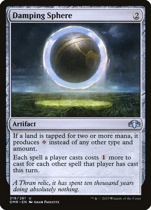 DMR: Damping Sphere (Foil)