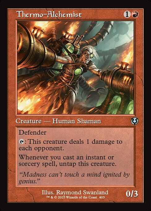 INR: Thermo-Alchemist (Retro Frame)