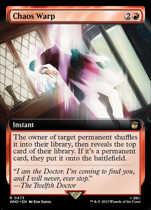 WHO: Chaos Warp (Extended Art)