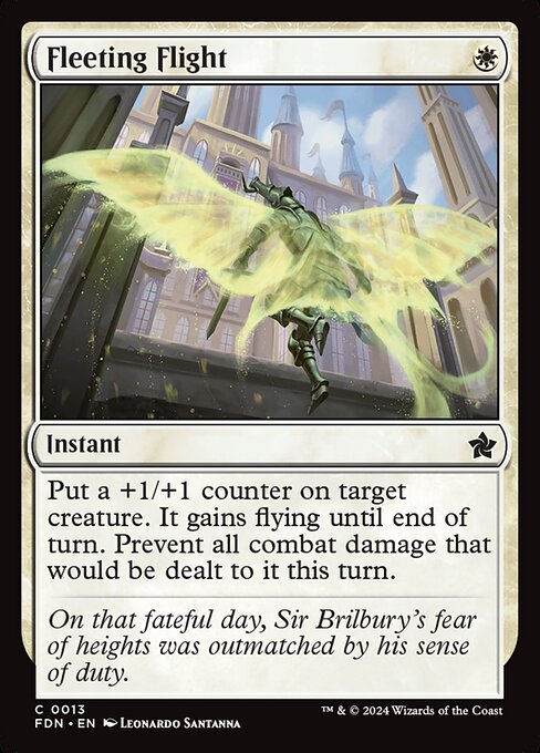 FDN: Fleeting Flight (Foil)