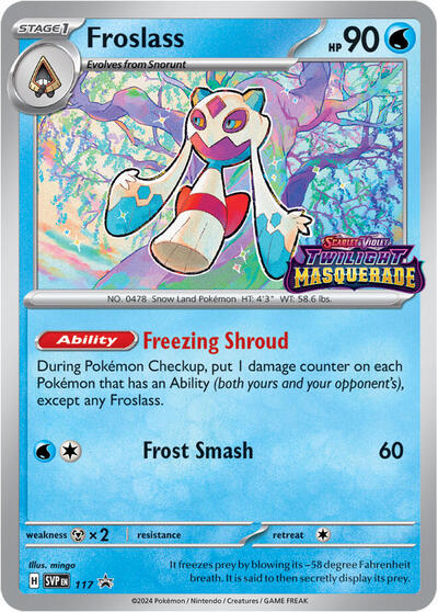 SVP: Froslass - 117 (Holofoil)