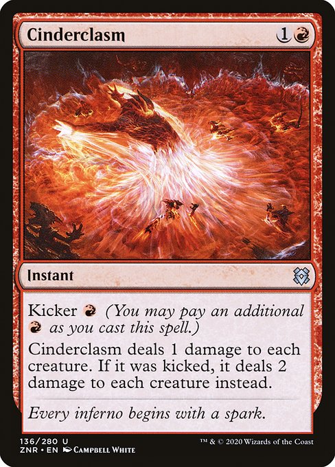 ZNR: Cinderclasm (Foil)