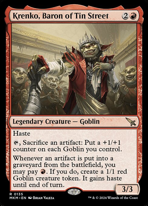 MKM: Krenko, Baron of Tin Street (Foil)