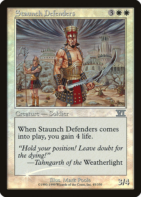 FNM: Staunch Defenders (Foil)