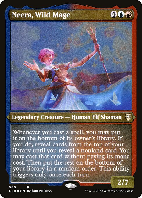 CLB: Neera, Wild Mage (Foil Etched)
