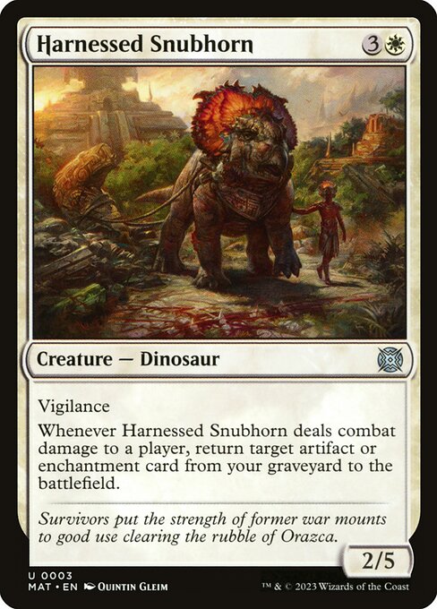 MAT: Harnessed Snubhorn