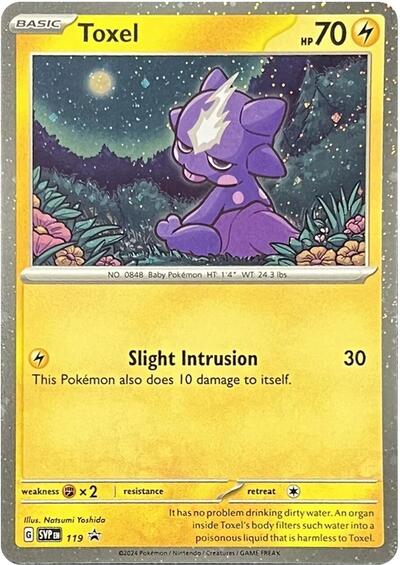 SVP: Toxel - 119 (Holofoil)
