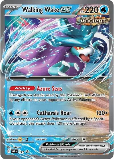 SVP: Walking Wake ex - 127 (Holofoil)
