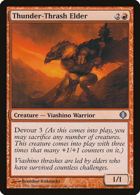 ALA: Thunder-Thrash Elder (Foil)