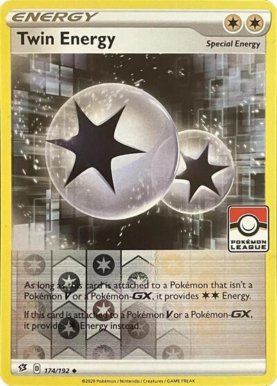 PR: Twin Energy - 174/192 (Reverse Holofoil)