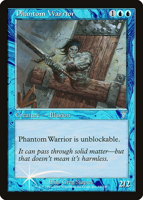 7ED: Phantom Warrior (Foil)