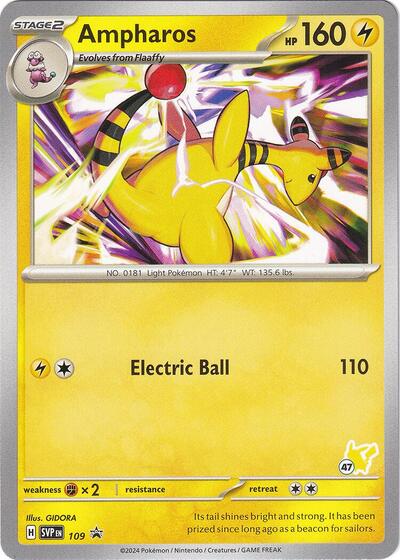 BA24: Ampharos - Pikachu 47