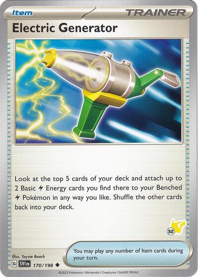BA24: Electric Generator - Pikachu 32