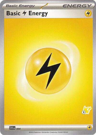 BA24: Basic Lightning Energy - Pikachu 3