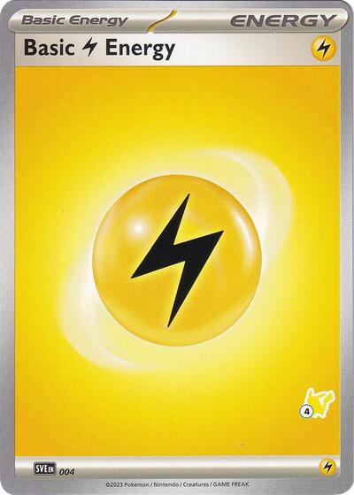 BA24: Basic Lightning Energy - Pikachu 4
