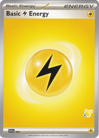 BA24: Basic Lightning Energy - Pikachu 8