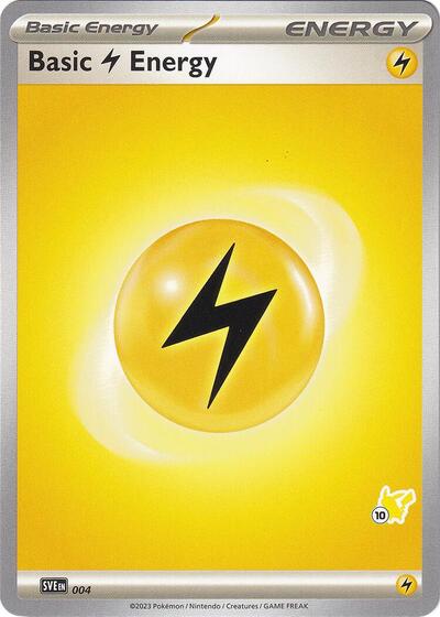 BA24: Basic Lightning Energy - Pikachu 10