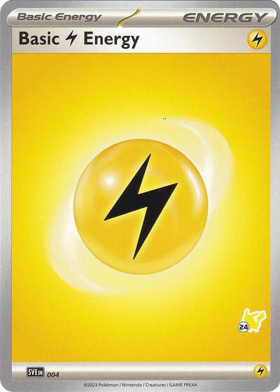 BA24: Basic Lightning Energy - Pikachu 24