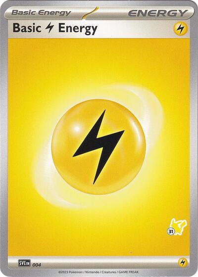 BA24: Basic Lightning Energy - Pikachu 31