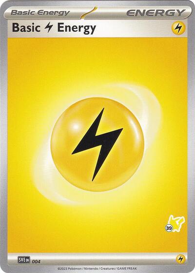 BA24: Basic Lightning Energy - Pikachu 39