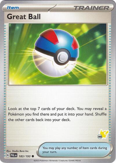 BA24: Great Ball - Pikachu 49