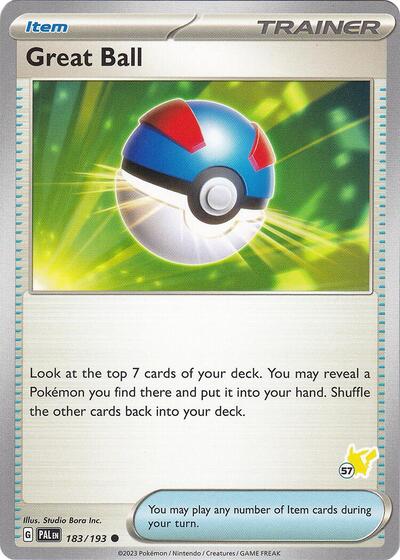 BA24: Great Ball - Pikachu 57