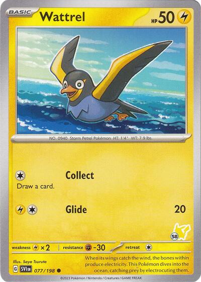 BA24: Wattrel - Pikachu 58