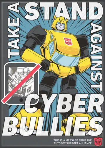 Transformers Cyberbullies Magnet