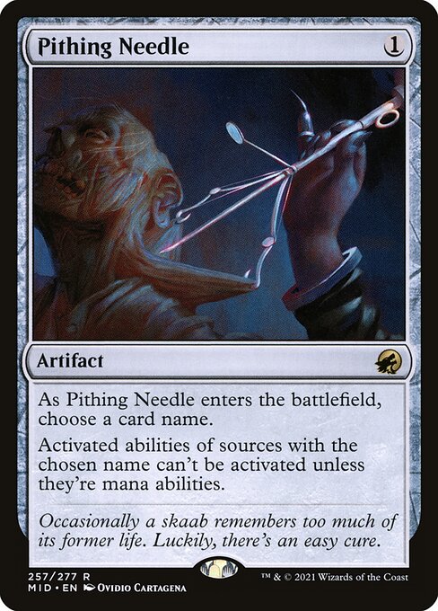 MID: Pithing Needle (Foil)