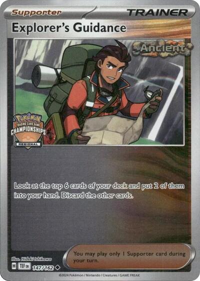 PR: Explorer's Guidance - 147/162 (Regional Championships) (Reverse Holofoil)