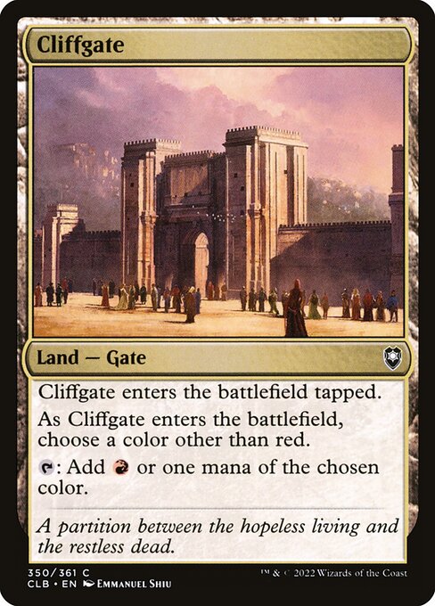 CLB: Cliffgate (Foil)