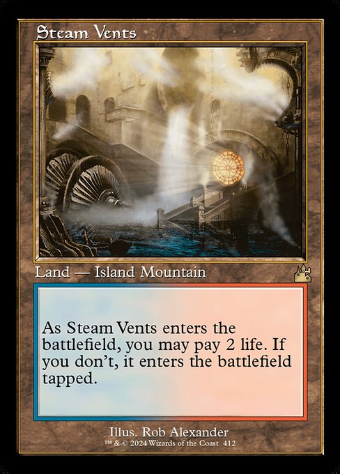 RVR: Steam Vents (Retro Frame)