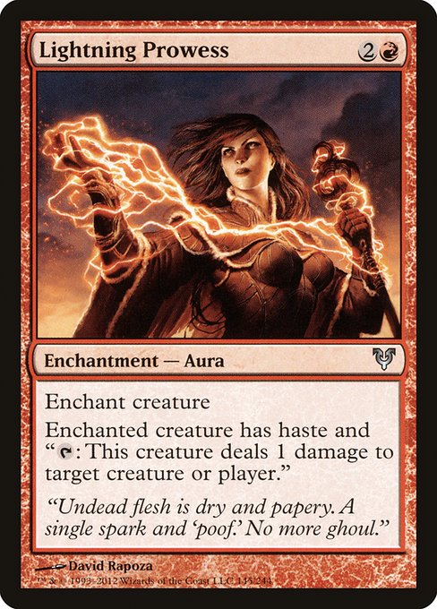 AVR: Lightning Prowess (Foil)