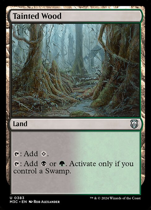 M3C: Tainted Wood (Foil)